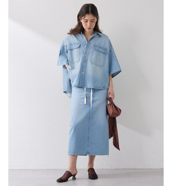  「DENIMドルマンシャツ」|シャツ・ブラウス|