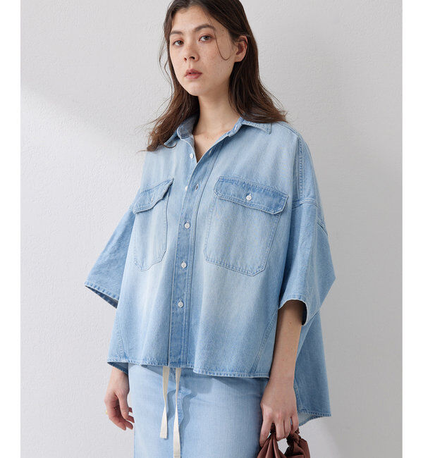  「DENIMドルマンシャツ」|シャツ・ブラウス|