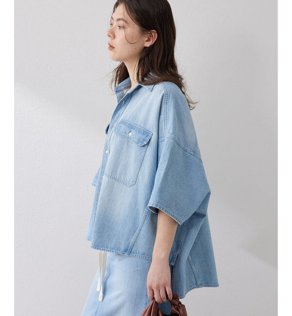  「DENIMドルマンシャツ」|シャツ・ブラウス|