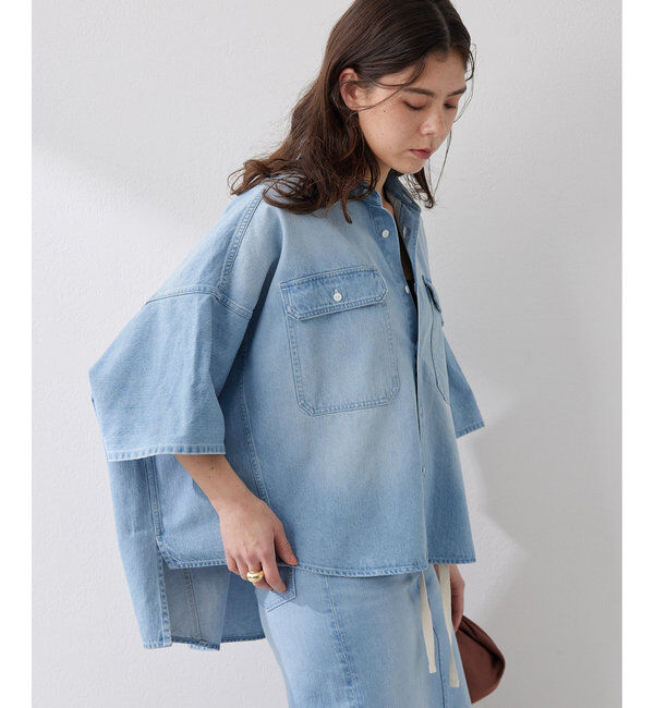  「DENIMドルマンシャツ」|シャツ・ブラウス|