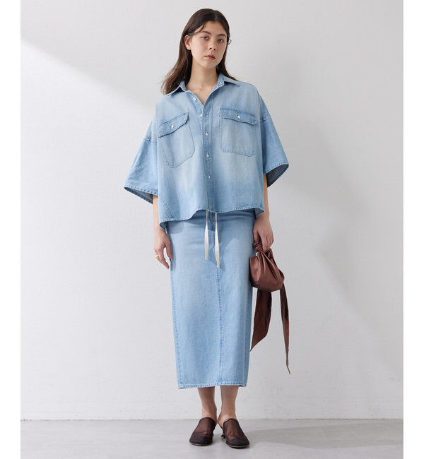  「DENIMドルマンシャツ」|シャツ・ブラウス|
