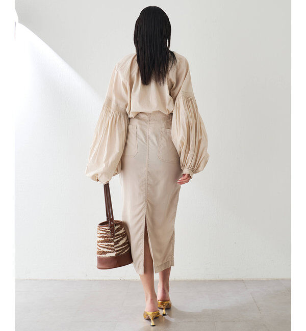  「ローンギャザーブラウス」|シャツ・ブラウス|