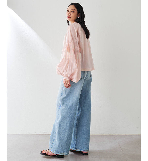  「ローンギャザーブラウス」|シャツ・ブラウス|