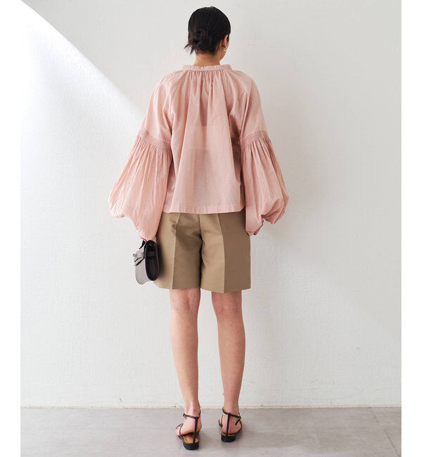  「ローンギャザーブラウス」|シャツ・ブラウス|