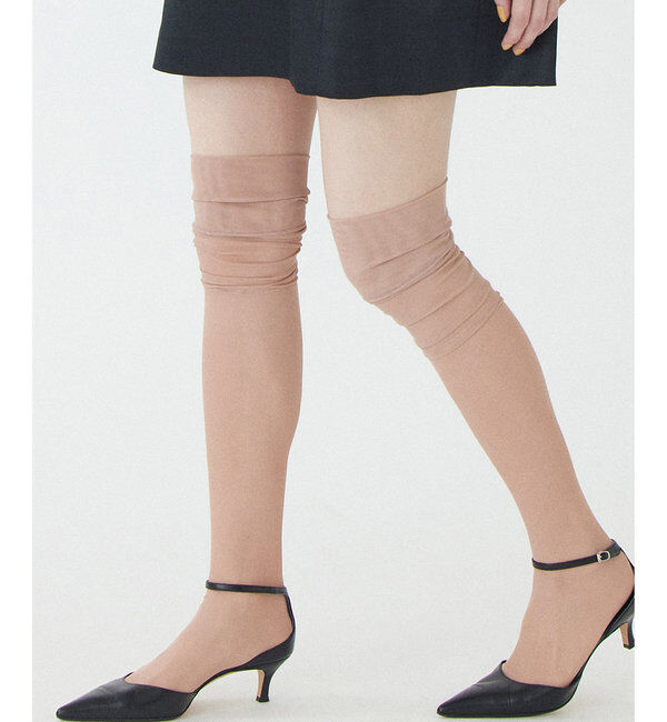  「【OVER NEATH】Net Thigh-High074」|タイツ・ストッキング|