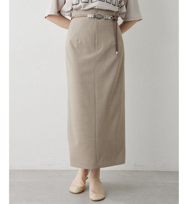  「Iラインハイウエストスカート」|スカート|