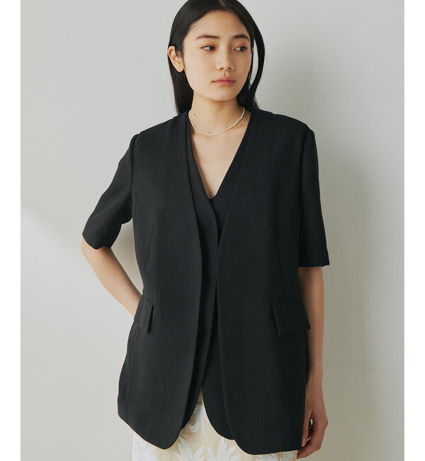  「ジュートライクハーフスリーブジャケット」|その他|