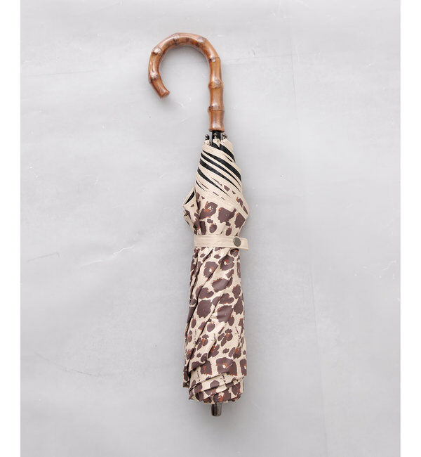  「【晴雨兼用】レオパード楽折り傘」|その他|