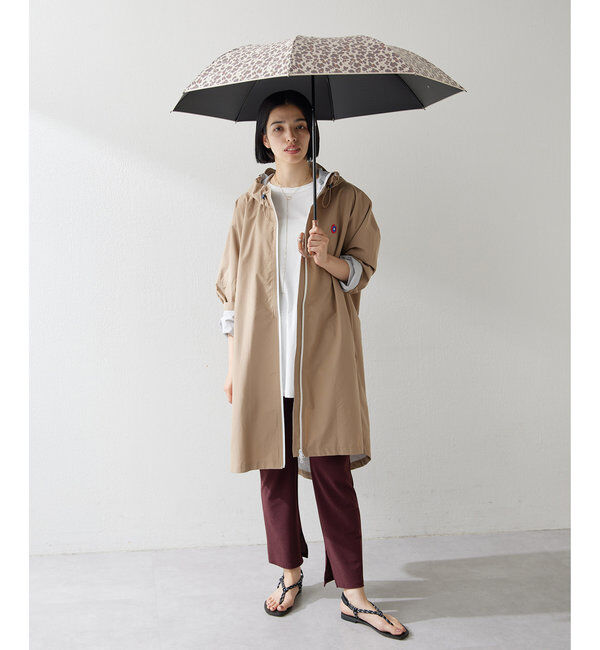  「【晴雨兼用】レオパード楽折り傘」|その他|