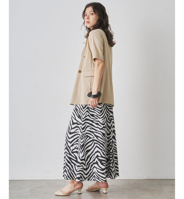  「オックスダブルハーフスリーブジャケット」|テーラードジャケット|