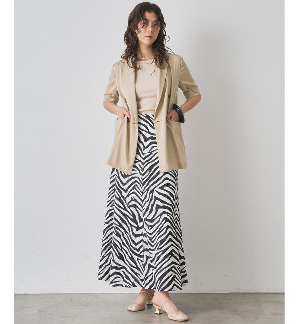  「オックスダブルハーフスリーブジャケット」|テーラードジャケット|