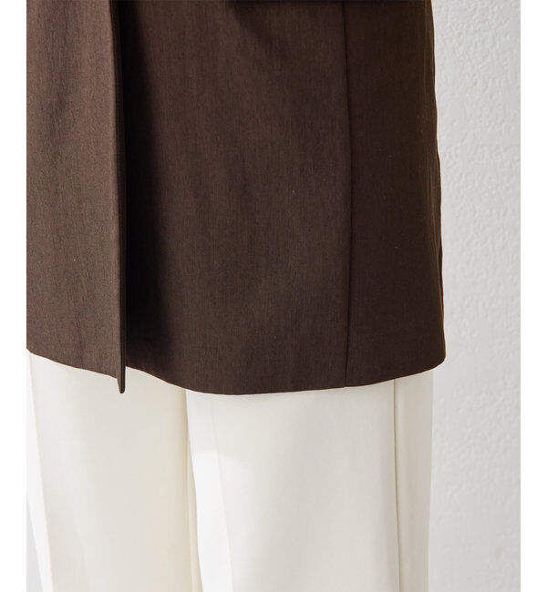  「オックスダブルハーフスリーブジャケット」|テーラードジャケット|