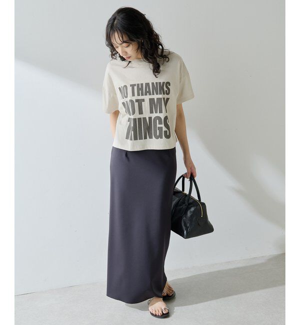  「NO THANKS ロゴTシャツ」|Tシャツ・カットソー|
