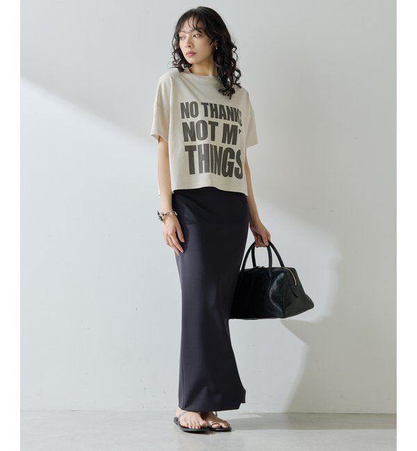  「NO THANKS ロゴTシャツ」|Tシャツ・カットソー|