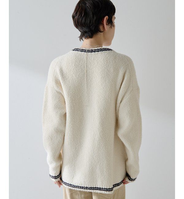 GEMINI「【GEMINI】ワッペンツキニットカーディガン」|ニット・セーター|