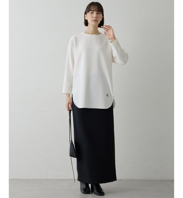  「ネップツイードスカート」|スカート|