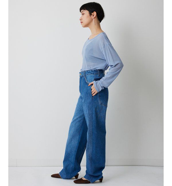  「【THE PAUSE】シアーフライスロンTEE」|Tシャツ・カットソー|