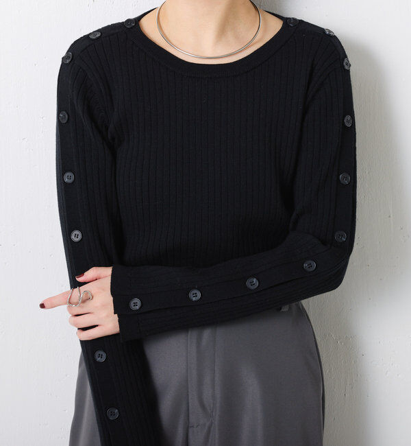  「【PAPILLONNER/パピヨネ】ステンレスメタルチョーカー」|リング|