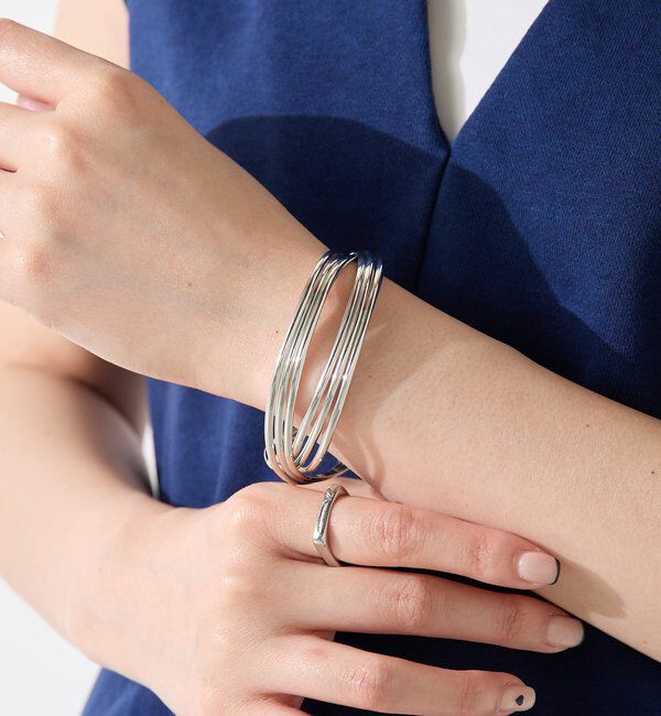  「【PAPILLONNER/パピヨネ】ツィストウェーブバングル」|リング|