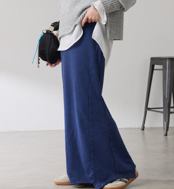  「Q.anos パッチマーメイドスカート」|スカート|