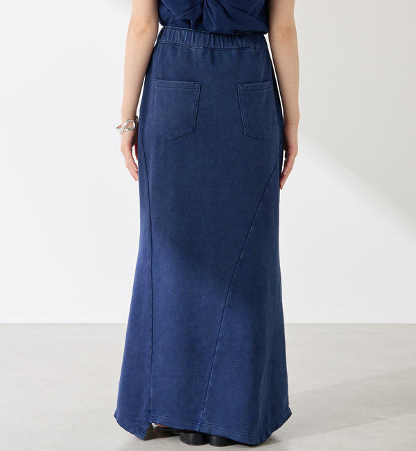  「Q.anos パッチマーメイドスカート」|スカート|