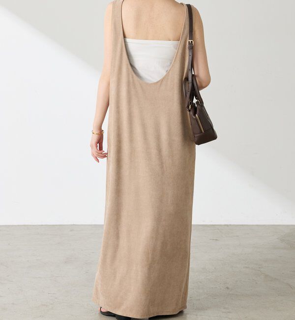  「スエードライクジャンパースカート」|ワンピース|