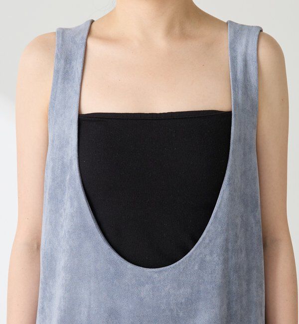  「スエードライクジャンパースカート」|ワンピース|