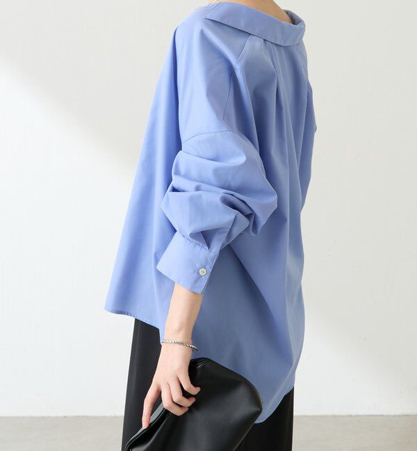  「襟ギャザーシャツ」|シャツ・ブラウス|