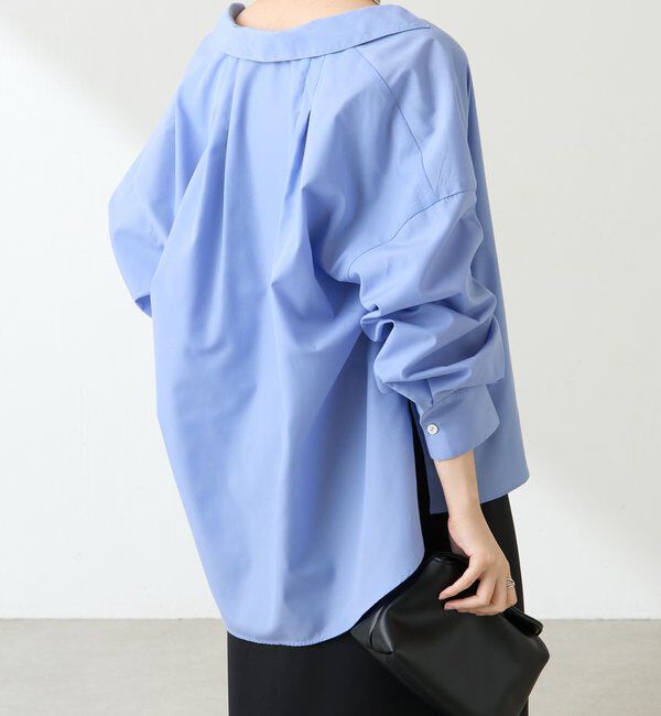  「襟ギャザーシャツ」|シャツ・ブラウス|