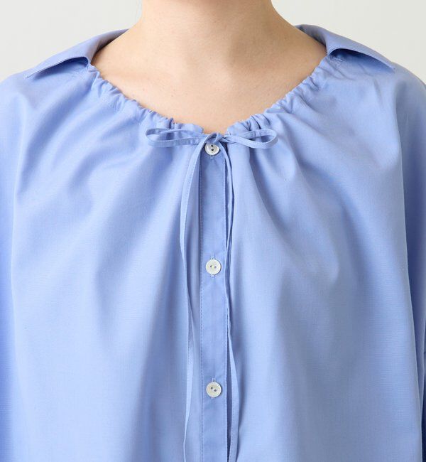  「襟ギャザーシャツ」|シャツ・ブラウス|