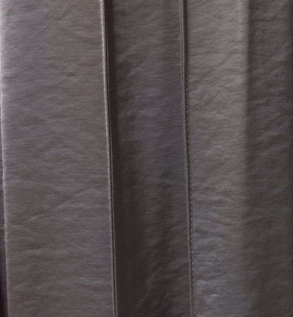  「シルキーサテンフレアスカート」|スカート|