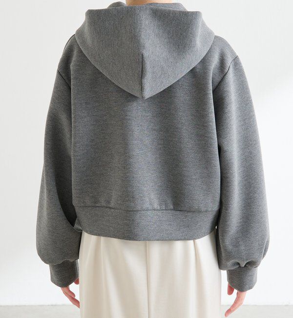  「短丈ボリューム袖フーディー」|Tシャツ・カットソー|