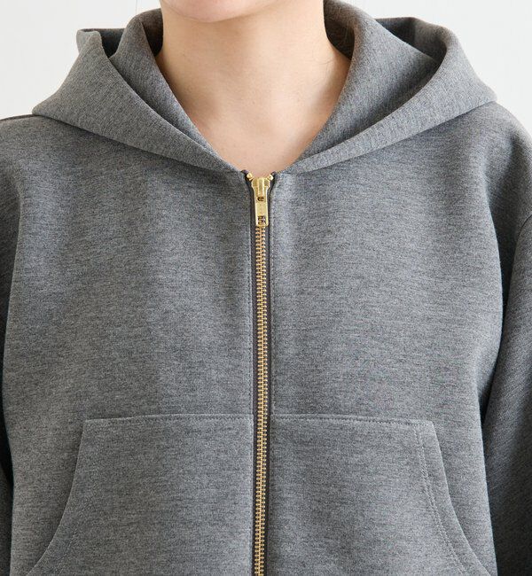  「短丈ボリューム袖フーディー」|Tシャツ・カットソー|