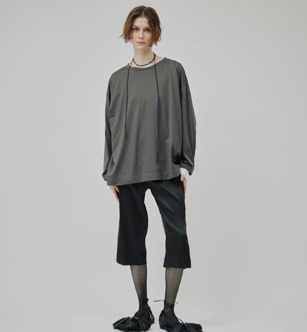  「ストレッチカプリパンツ」|チノ|