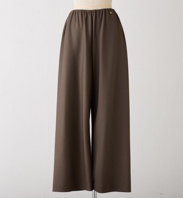  「	【CEPIE./セピエ】ウールブレンドバイアスパンツ」|チノ|