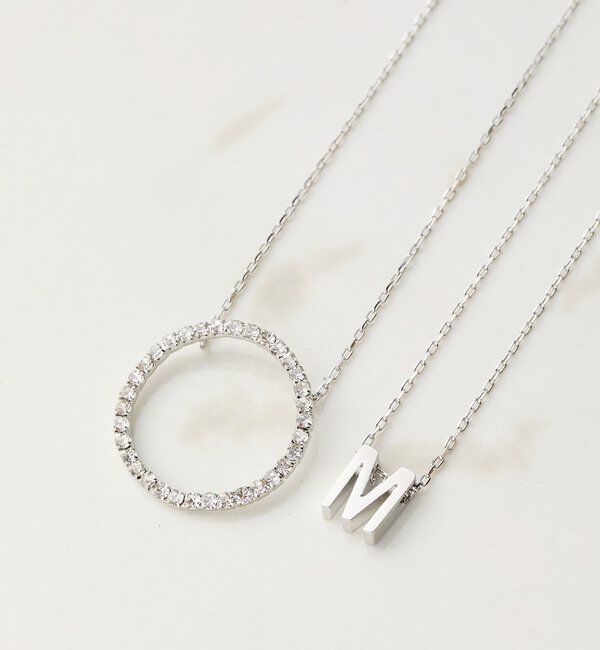  「【CEPIE./セピエ】2トップネックレス」|リング|シルバー系