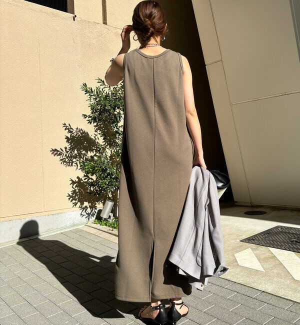  「【全骨格細見え】ブークレーダンボールタンクワンピース」|ワンピース|