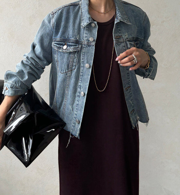  「ショートダメージGジャン」|ブルゾン・スタジャン|