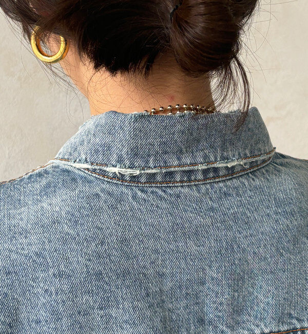  「ショートダメージGジャン」|ブルゾン・スタジャン|