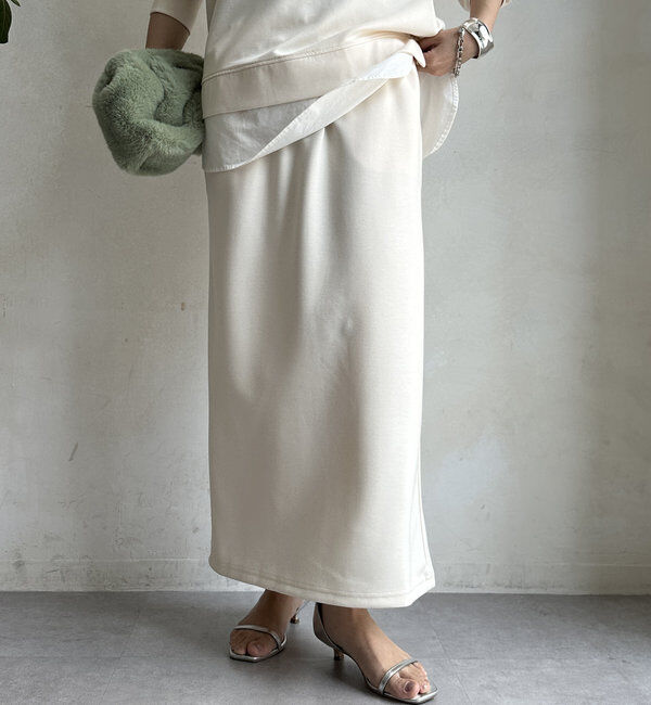  「【WEB限定】フーディー＋タイトスカート」|スーツ|