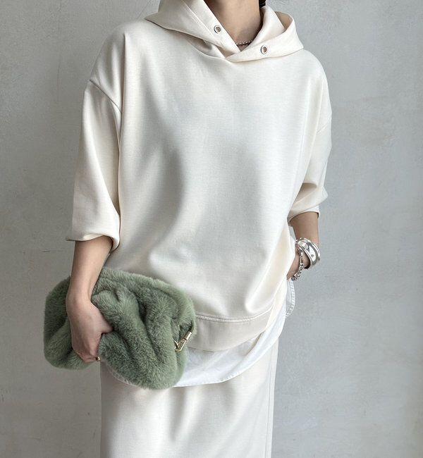  「【WEB限定】フーディー＋タイトスカート」|スーツ|