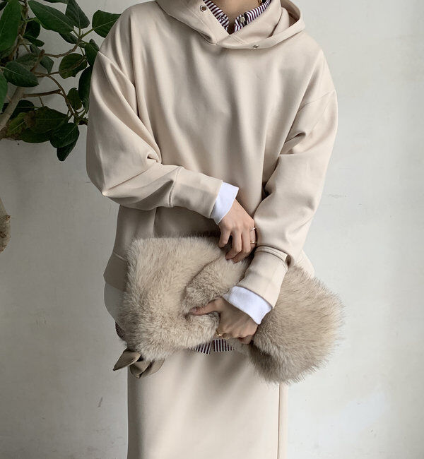  「【WEB限定】フーディー＋タイトスカート」|スーツ|