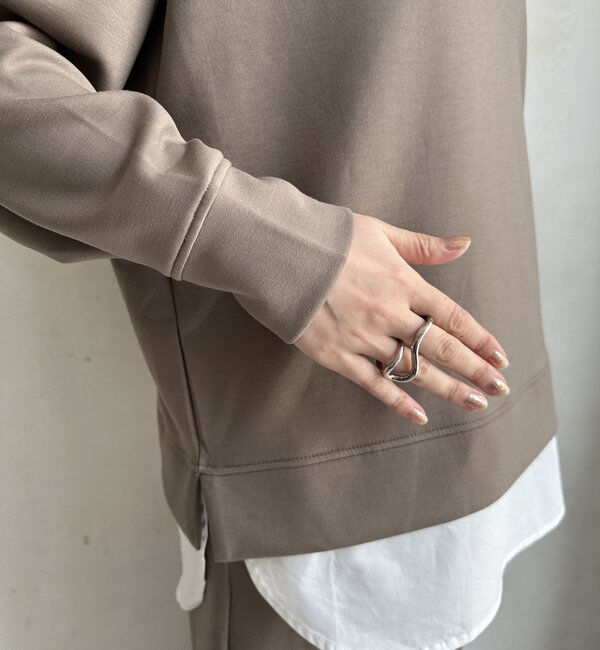  「【WEB限定】フーディー＋タイトスカート」|スーツ|