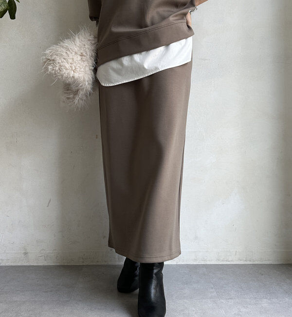  「【WEB限定】フーディー＋タイトスカート」|スーツ|