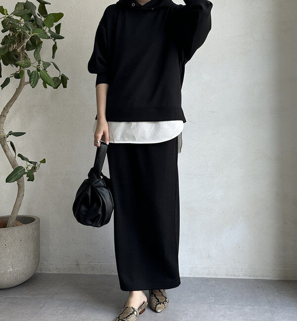  「【WEB限定】フーディー＋タイトスカート」|スーツ|