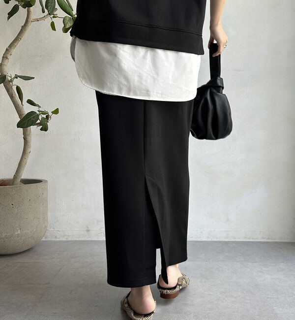  「【WEB限定】フーディー＋タイトスカート」|スーツ|