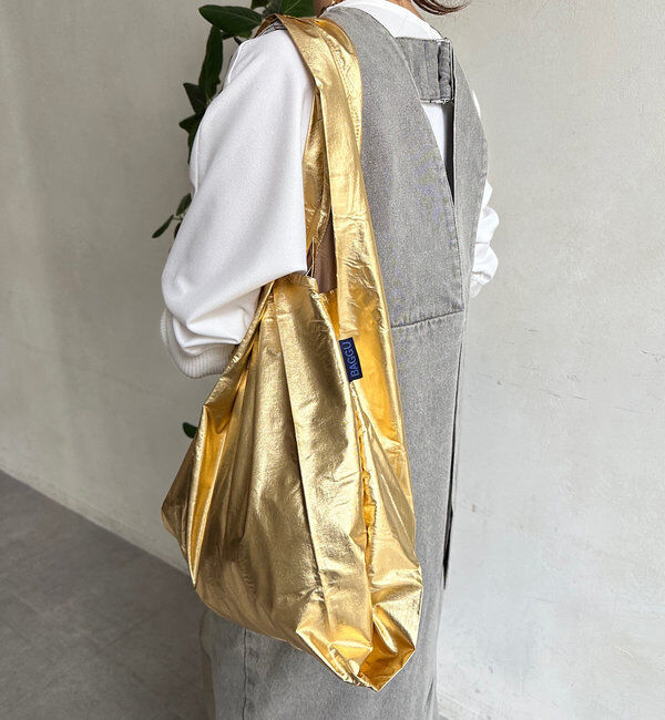  「【BAGGU/バグゥ】24HO STANDARD BAGGU メタリック」|トートバッグ|