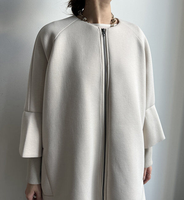  「【WEB限定】ダンボールニット切替ダウンコート」|その他|