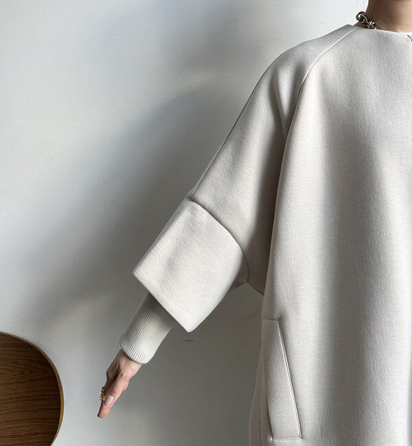  「【WEB限定】ダンボールニット切替ダウンコート」|その他|