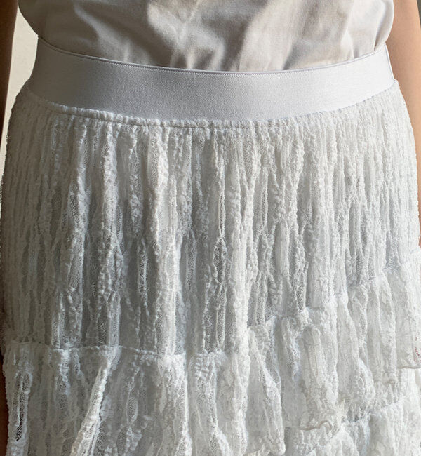  「レースティアードスカート」|スカート|